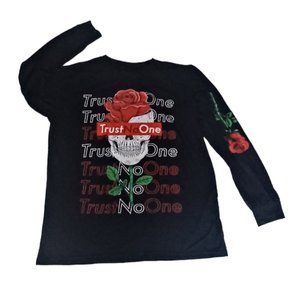 VIBES TRUST NO ONE  LONG SLEEVE TEE